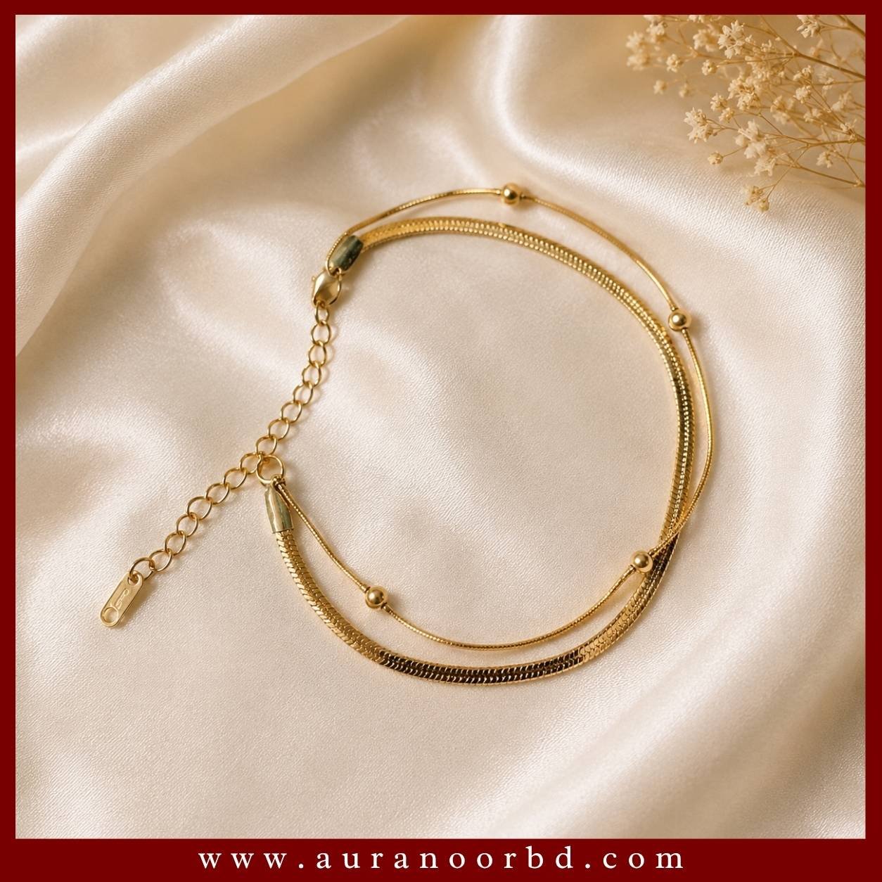 Double Layered Anklet
